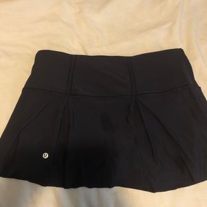Navy blue lululemon skirt size 10
